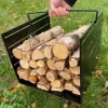Discount Ventura Funky Vedkorg svart 30cm Tillbehör Till Vedeldade Kaminer & Öppna Spisar