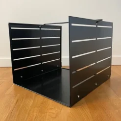 Discount Ventura Funky Vedkorg svart 30cm Tillbehör Till Vedeldade Kaminer & Öppna Spisar