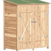 Best Verktygsskjul med Bänkbord, Tällved, 140 x 75 x 157 cm Skjul, Garage & Carports