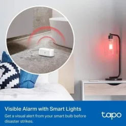 TP-Link Översvämningsdetektor - - Tapo T300 - Larm 90 dB - IP66 - Trådlös