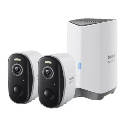 Outlet Övervakningskamera - BASEUS - N1 Plus - 2K - 16 GB - Nattvision - IP67 Säkerhetsmonitorer & Videokameror