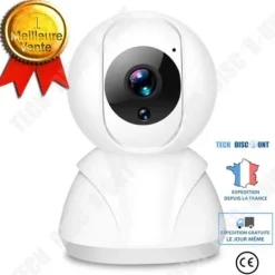 Hot Övervakningskamera - TD® - HD - Trådlöst WiFi - Nattvision - 2 miljoner pixlar Säkerhetsmonitorer & Videokameror