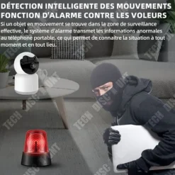New Övervakningskamera - TD - 1080p HD - Infraröd nattvision - Utomhus Wifi - Snabb kryptering Säkerhetsmonitorer & Videokameror