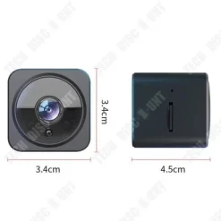 Övervakningskamera - TD® - Wifi infraröd HD - Nattseende - Högt känslig sensor - Trådlös
