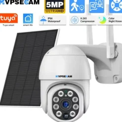 Övervakningskamera, 5MP HD, Solenergi,5MP WIFI Ingen kort