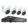 Övervakningssystem, 5MP Ultra HD, 8 Kanaler,1T, 4Pcs Kamerasatser Säkerhetsmonitorer & Videokameror