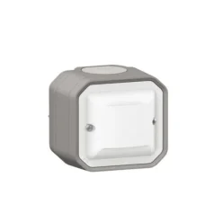Sale Väggmonterad LED-detektor - Plexo - 100W - Grå - Legrand Rörelsedetektorer