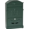 Väggmonterad postlåda - Arregui - D-2151-V - Aluminium - Grön - Storlek M (A4)