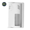 Outlet Väggmonteringsstöd - EDM - 03201 - Fungerar på 9V-batteri - Närvaraalarm - Låsning till vägg Rörelsedetektorer