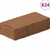 Block i kokosfiber 24 st 650 g vardera 15,6 kg total Jord & Sand