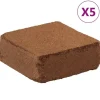 Best Block i kokosfiber 5 st 5 kg vardera 25 kg totalt - Jord och sand Jord & Sand