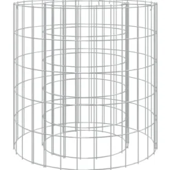 Clearance Gabion för eldstad Ø 50 cm galvaniserat järn - Öppna spisar Öppna Spisar