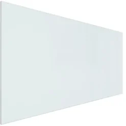vidaXL Glasskiva för öppen spis rektangulär 120x60 cm - Glas