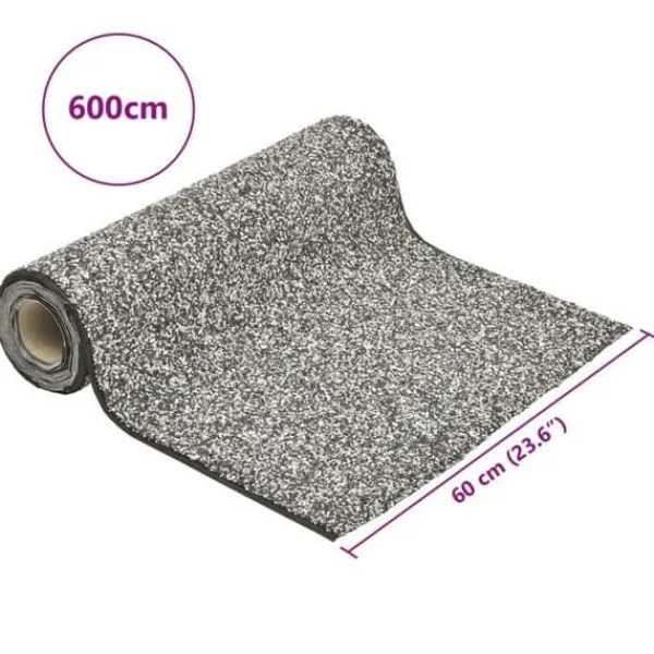 vidaXL Grå stenbeläggning 600x60 cm, stenbeläggning för damm, stenram för damm, dammbeläggning i 4007541