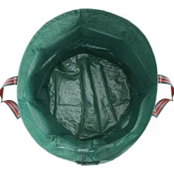 vidaXL Grön Polypropylen Stor Hopfällbar Sopsamlingsbag Cylindrisk