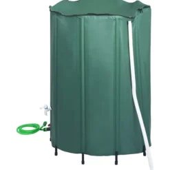 Discount hopfällbar regnvattentank med kran 1250 L Regntunnor
