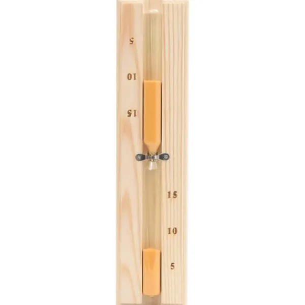 Hot 2-i-1 Bastutermometer & hygrometer sandur set massiv furu Bastu