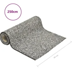 vidaXL Kantmatta sten 250x60 cm - Tillbehör till fontäner & dammar