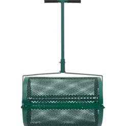 Online Kompostspridare 75L grön Ø40x60 cm stål Trädgårdsverktyg