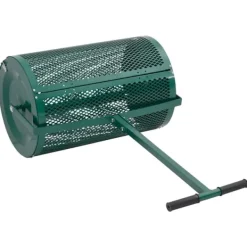 Online Kompostspridare 75L grön Ø40x60 cm stål Trädgårdsverktyg