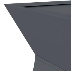 vidaXL Konformad växtställ Vit Plast Stor Dekorativa inläggningar