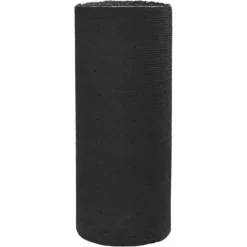 vidaXL Konstgräs Svart Polyeten, Polypropylen, SBR 1 x 2 meter, 30mm tjock