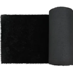 vidaXL Konstgräs Svart Polyeten, Polypropylen, SBR 1 x 2 meter, 30mm tjock