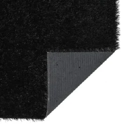 vidaXL Konstgräs Svart Polyeten, Polypropylen, SBR 1 x 2 meter, 30mm tjock