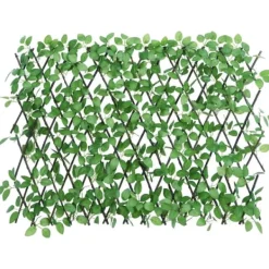 vidaXL Konstväxt murgröna spaljé expanderbar grön 180x65 cm - Staket