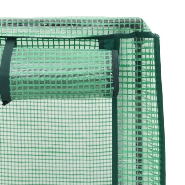 Best Odlingslåda med växthusöverdrag rottinglook 40x40x123 cm Växthus