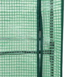 Best Odlingslåda med växthusöverdrag rottinglook 40x40x123 cm Växthus