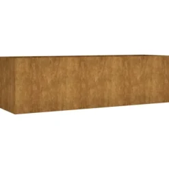 vidaXL Odlingslåda 280x80x80 cm rosttrögt stål - Krukor & odlingslådor