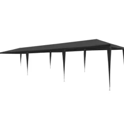 Discount Partytält PE 3x9 m antracit - Partytält & paviljoner Tält & Lusthus