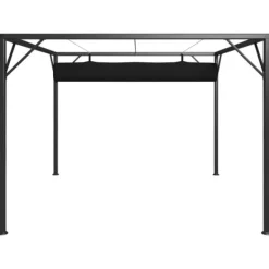 New Paviljong med infällbart tak 3x3 m antracit - Partytält & paviljoner Tält & Lusthus