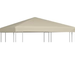 Best Paviljongtak 310 g/m² 3x3 m beige - Tak till partytält & lusthus Tält & Lusthus