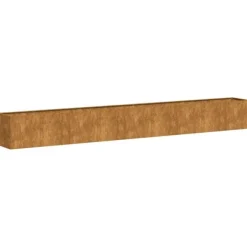 vidaXL Planteringskärl rostig 360x40x40 cm väderbeständigt stål