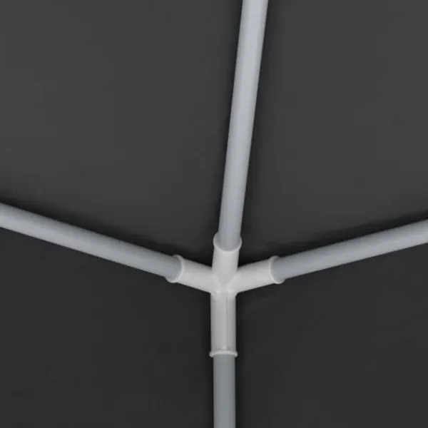 vidaXL Professionellt partytält med väggar 2x2 m antracit 90 g/m² - Partytält & paviljoner