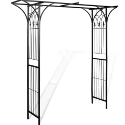 vidaXL Rosenbåge 200x52x204 cm - Bersåer, spaljéer & pergolor