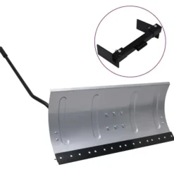 Clearance Snöblad till gräsklippare med adapter 100 cm - Snöskyfflar Snöborttagning