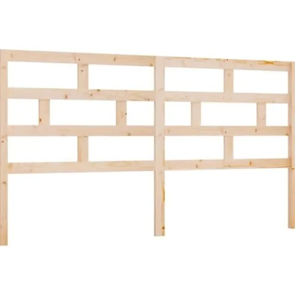 Best Sänggavel, 206x4x100 cm massiv furu Valvbågar, Spaljéer, Bersåer & Pergolor