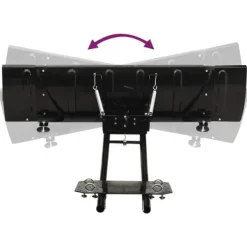 New Snöplog för ATV 150x38 cm svart - Snöskyfflar Snöborttagning