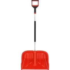 vidaXL Snöskyffel röd 136 cm aluminium - Snöskyfflar
