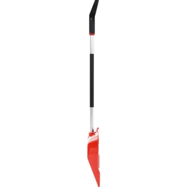 vidaXL Snöskyffel röd 136 cm aluminium - Snöskyfflar