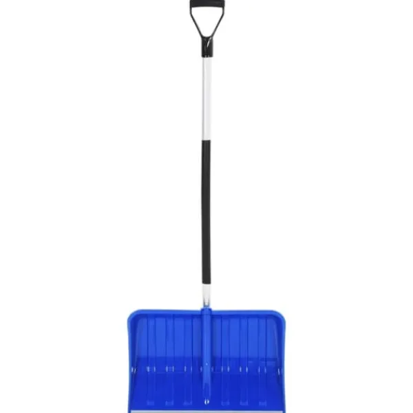 vidaXL Snöspade blå 145 cm aluminium - Snöskyfflar