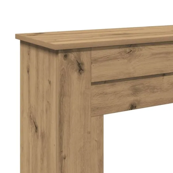 vidaXL Spiselkrans artisan ek 90x30x90 cm konstruerat trä