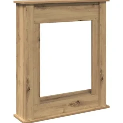 vidaXL Spiselkrans artisan ek 75x20x87,5 cm konstruerat trä