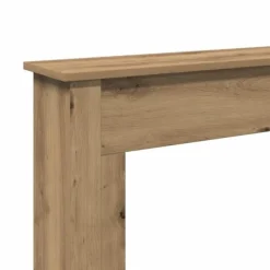 vidaXL Spiselkrans artisan ek 75x20x87,5 cm konstruerat trä