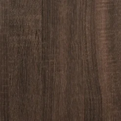 vidaXL Spiselkrans brun ek 90x30x90 cm konstruerat trä