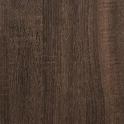 Clearance Spiselkrans brun ek 100x30x87,5 cm konstruerat trä Öppna Spisar