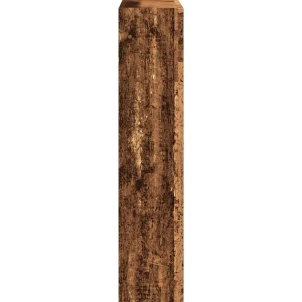 Sale Spiselkrans åldrat trä 81x18x82 cm konstruerat trä Öppna Spisar